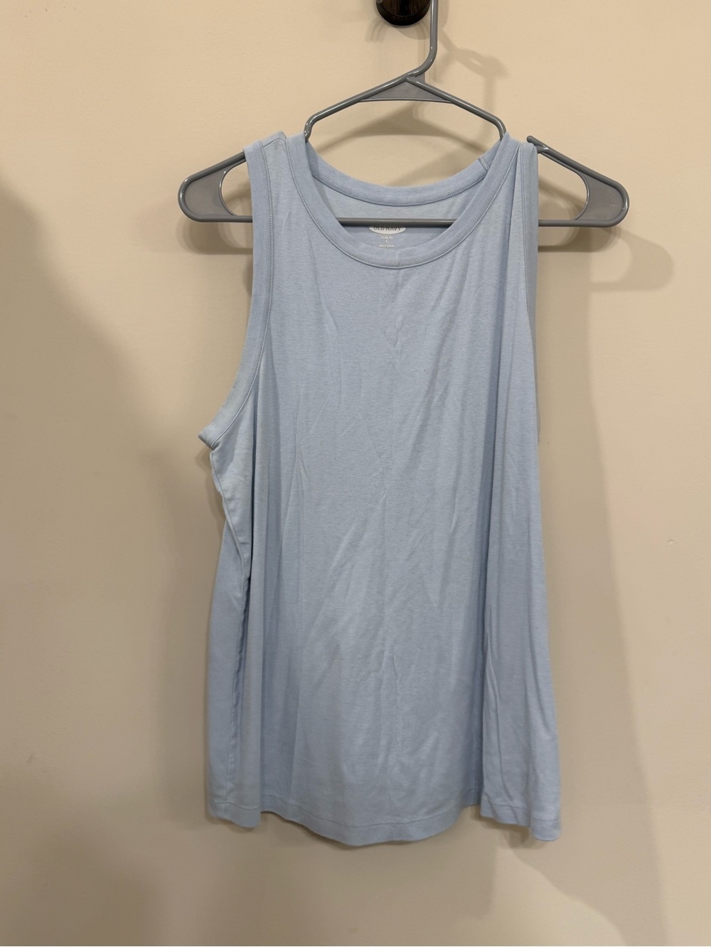 Old Navy Pale Blue Women's Scoop Neck Tank